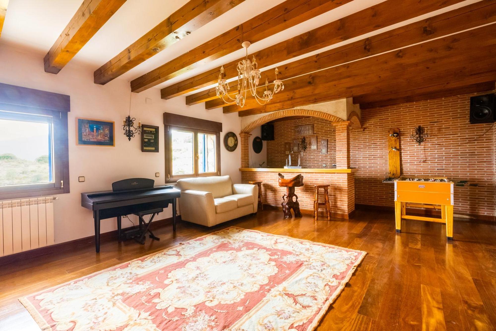 فيلا Mansion Con Jacuzzi A 40 Grados, Gran Piscina Y Padel إل تيمبلو المظهر الخارجي الصورة
