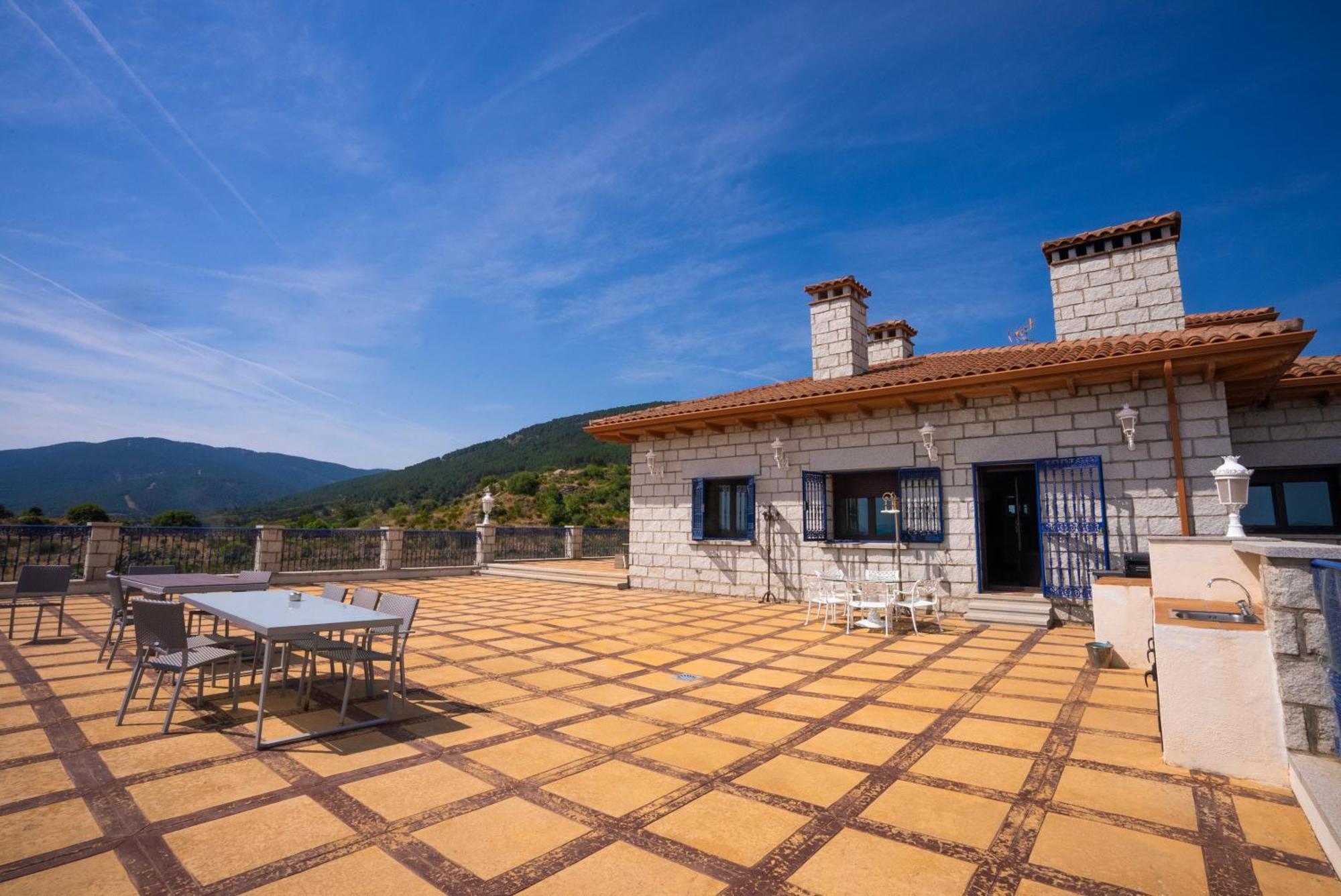 فيلا Mansion Con Jacuzzi A 40 Grados, Gran Piscina Y Padel إل تيمبلو المظهر الخارجي الصورة