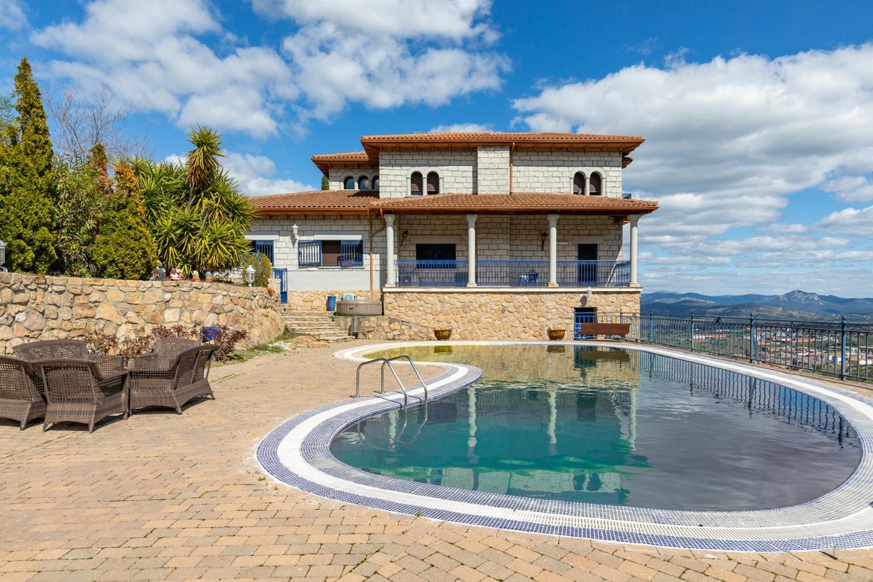 فيلا Mansion Con Jacuzzi A 40 Grados, Gran Piscina Y Padel إل تيمبلو المظهر الخارجي الصورة